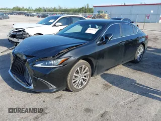 2019 Lexus ES with VIN 58ABZ1B11KU024933, listed as a IAAI auction lot 41920559 with 79,332 mi miles. Bid and sale history available at carsss.com. Image 2.