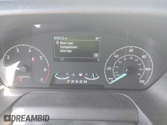 2021 Ford Transit Cargo с VIN 1FTBR1CG8MKA98329, выставлен на аукционе IAAI как лот 42534100 с пробегом 66 953 миль миль и . История ставок и продаж доступна на DreamBid. Изображение 7.