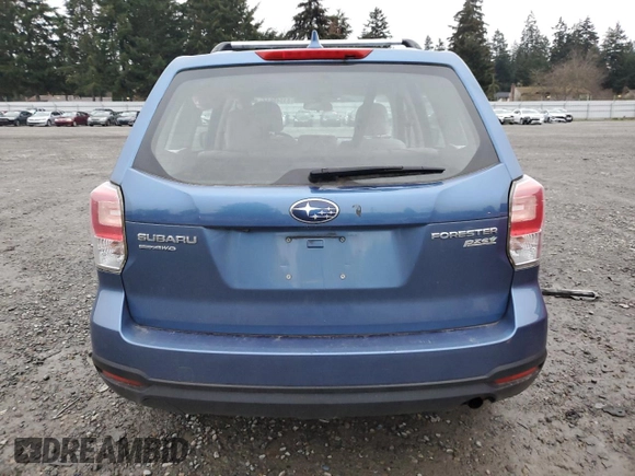 2017 Subaru Forester with VIN JF2SJAACXHG471100, listed as a Copart auction lot 81349614 with 82,864 mi miles and Salvage title. Bid and sale history available at DreamBid. Image 6.