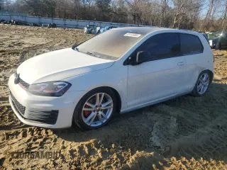 2015 Volkswagen Golf GTI S with VIN 3VWYT7AU4FM102327, listed as a Copart auction lot 45141085 with 91,470 mi miles and Salvage Title. Bid and sale history available at carsss.com. Image 1.