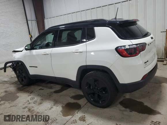 2019 Jeep Compass Altitude z VIN 3C4NJDBB5KT834215, wystawiony jako Copart lot #54130345 z przebiegiem 1 660 mil mil oraz Szkoda całkowita • Salvage title. Historia ofert i sprzedaży dostępna na DreamBid. Obrazek 2.