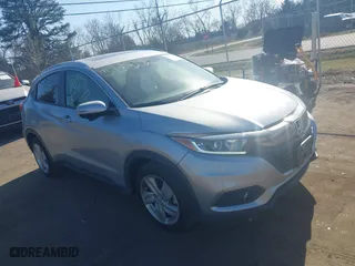 2019 Honda HR-V EX-L with VIN 3CZRU6H73KM710567, listed as a IAAI auction lot 41783748 with 60,175 mi miles. Bid and sale history available at carsss.com. Image 1.