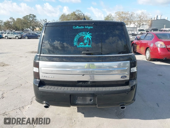 2018 Ford Flex Limited with VIN 2FMGK5D81JBA05788, listed as a IAAI auction lot 41599235 with 72,267 mi miles. Bid and sale history available at carsss.com. Image 16.