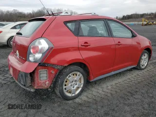 2009 Pontiac Vibe with VIN 5Y2SM67009Z469216, listed as a Copart auction lot 43930835 with 203,852 mi miles and Salvage Title. Bid and sale history available at carsss.com. Image 3.