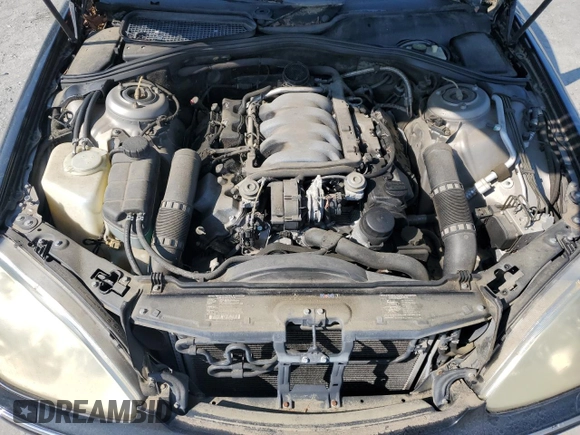 2003 Mercedes-Benz S 430 with VIN WDBNG70J83A351710, listed as a Copart auction lot 60496365 with Not provided miles and Salvage title. Bid and sale history available at DreamBid. Image 11.