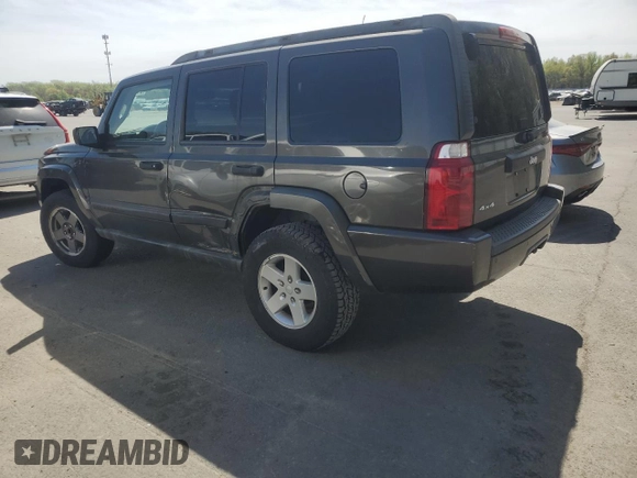 2006 Jeep Commander z VIN 1J8HG48KX6C229068, wystawiony jako Copart lot #54003995 z przebiegiem 186 875 mil mil oraz Szkoda całkowita • Salvage title. Historia ofert i sprzedaży dostępna na DreamBid. Obrazek 2.