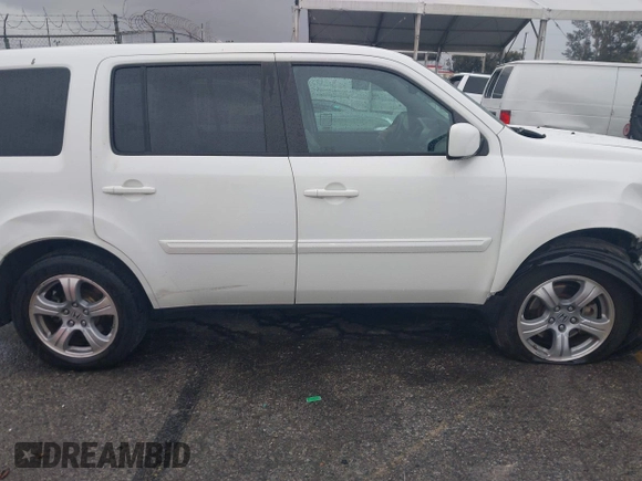 2013 Honda Pilot EX-L with VIN 5FNYF3H7XDB008683, listed as a IAAI auction lot 41749108 with 88,542 mi miles and . Bid and sale history available at DreamBid. Image 14.