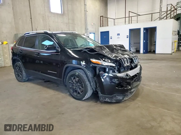 2017 Jeep Cherokee Latitude with VIN 1C4PJLCB7HW643173, listed as a Copart auction lot 62900685 with 108,531 mi miles and Salvage title. Bid and sale history available at DreamBid. Image 15.