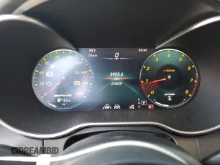 2021 Mercedes-Benz C 43 AMG with VIN W1KWF6EBXMR617497, listed as a Copart auction lot 61688875 with 63,405 mi miles and Salvage title. Bid and sale history available at DreamBid. Image 9.