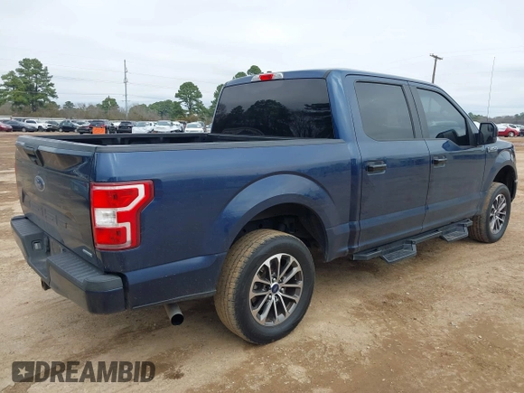 2018 Ford F-150 XL with VIN 1FTEW1EP1JKE29301, listed as a IAAI auction lot 41711372 with 177,848 mi miles. Bid and sale history available at carsss.com. Image 4.