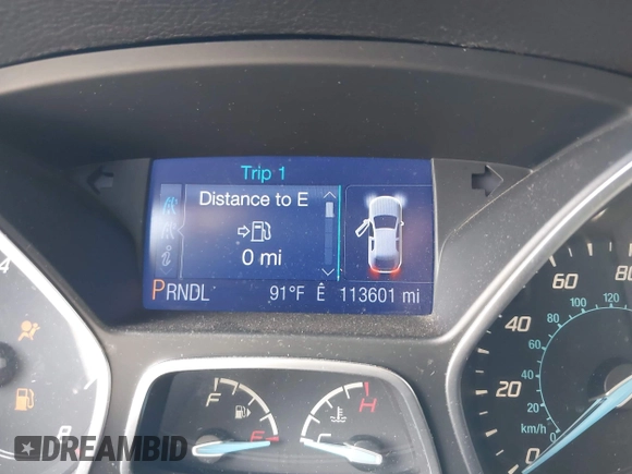 2013 Ford Focus SE with VIN 1FADP3F21DL184625, listed as a IAAI auction lot 42575194 with 113,601 mi miles and . Bid and sale history available at DreamBid. Image 16.