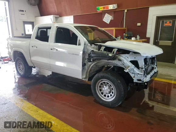 2025 Chevrolet Colorado 2WD Work Truck with VIN 1GCPSBEK0S1171519, listed as a Copart auction lot 64940445 with 525 mi miles and Clean title. Bid and sale history available at DreamBid. Image 4.