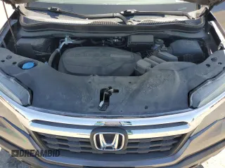 2019 Honda Ridgeline RTL-T with VIN 5FPYK2F68KB003907, listed as a Copart auction lot 61276325 with 59,612 mi miles and Salvage title. Bid and sale history available at DreamBid. Image 11.