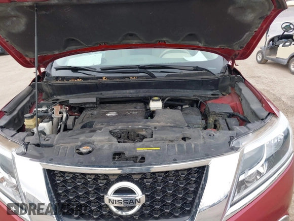 2013 Nissan Pathfinder SV with VIN 5N1AR2MM1DC626238, listed as a IAAI auction lot 41523585 with 159,067 mi miles. Bid and sale history available at carsss.com. Image 10.