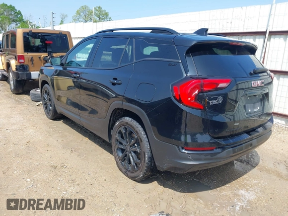 2021 GMC Terrain SLT with VIN 3GKALPEV7ML403222, listed as a IAAI auction lot 41893704 with 101,641 mi miles and . Bid and sale history available at DreamBid. Image 3.