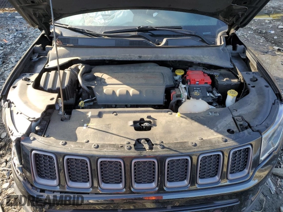 2021 Jeep Compass 80th Anniversary z VIN 3C4NJCEB3MT535931, wystawiony jako Copart lot #48195865 z przebiegiem 59 207 mil mil oraz Szkoda całkowita • Salvage title. Historia ofert i sprzedaży dostępna na DreamBid. Obrazek 13.