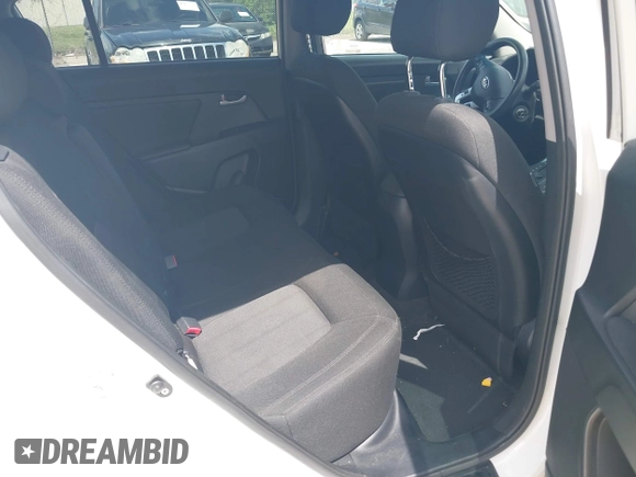 2012 Kia Sportage LX with VIN KNDPB3A2XC7237360, listed as a IAAI auction lot 42478625 with 122,824 mi miles and . Bid and sale history available at DreamBid. Image 8.