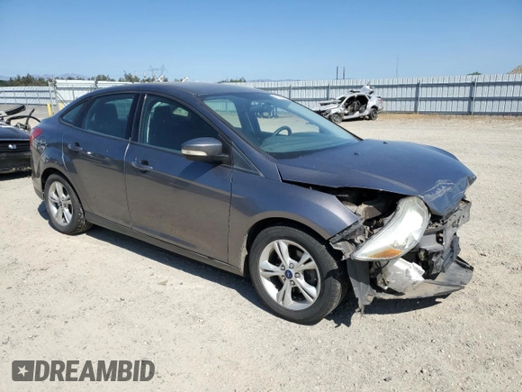 2014 Ford Focus SE with VIN 1FADP3F29EL442813, listed as a Copart auction lot 55350565 with 109,881 mi miles and Salvage Title. Bid and sale history available at carsss.com. Image 4.