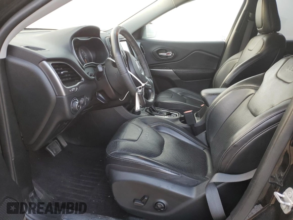 2019 Jeep Cherokee Limited with VIN 1C4PJMDN5KD133860, listed as a Copart auction lot 84177234 with 107,369 mi miles and Salvage Title. Bid and sale history available at carsss.com. Image 7.