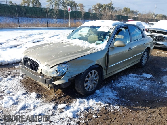 2003 Hyundai Sonata GLS with VIN KMHWF35H03A872584, listed as a IAAI auction lot 41538079 with 203,501 mi miles. Bid and sale history available at carsss.com. Image 17.
