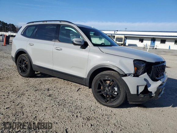 2024 Kia Telluride EX with VIN 5XYP3DGC4RG502630, listed as a Copart auction lot 42859305 with 14,939 mi miles and Salvage Title. Bid and sale history available at carsss.com. Image 4.