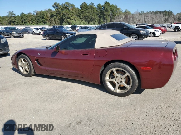 2003 Chevrolet Corvette with VIN 1G1YY32G335112525, listed as a Copart auction lot 75454194 with 0 mi miles and Salvage Title. Bid and sale history available at carsss.com. Image 2.