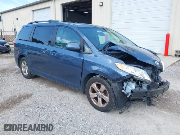 2015 Toyota Sienna LE AAS with VIN 5TDKK3DCXFS624984, listed as a IAAI auction lot 42560632 with 169,034 mi miles and . Bid and sale history available at DreamBid. Image 1.