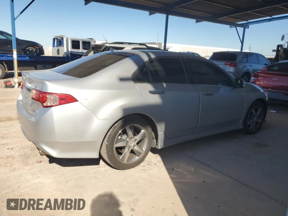 2014 Acura TSX Special Edition with VIN JH4CU2F81EC000880, listed as a Copart auction lot 50012415 with 147,110 mi miles and Salvage title. Bid and sale history available at DreamBid. Image 3.
