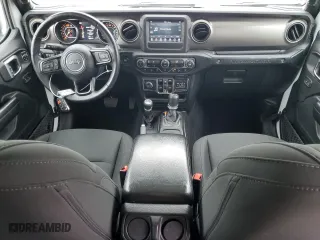2018 Jeep Wrangler Unlimited Sport S with VIN 1C4HJXDN5JW254641, listed as a Copart auction lot 44499355 with 58,683 mi miles and Salvage Title. Bid and sale history available at carsss.com. Image 8.
