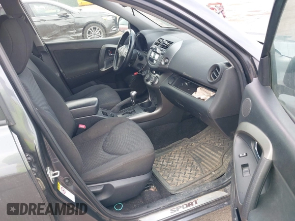 2011 Toyota RAV4 Sport with VIN JTMRF4DV1B5045716, listed as a IAAI auction lot 42073546 with 200,598 mi miles and . Bid and sale history available at DreamBid. Image 5.