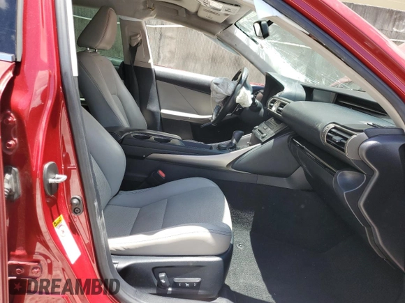 2015 Lexus IS 250 with VIN JTHBF1D25F5054719, listed as a Copart auction lot 60624285 with 97,086 mi miles and Salvage title. Bid and sale history available at DreamBid. Image 7.