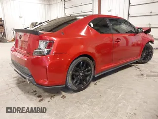 2016 Scion tC with VIN JTKJF5C71GJ025933, listed as a IAAI auction lot 41829097 with 89,728 mi miles. Bid and sale history available at carsss.com. Image 4.