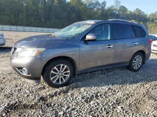 2016 Nissan Pathfinder SV с VIN 5N1AR2MN9GC624850, выставлен на аукционе Copart как лот 73777514 с пробегом 140 215 миль миль и Списание • Salvage title. История ставок и продаж доступна на DreamBid. Изображение 1.