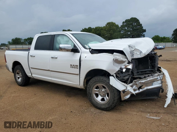 2018 Ram 1500 Lone Star Silver with VIN 1C6RR6LT5JS207907, listed as a Copart auction lot 54304815 with 144,607 mi miles and Salvage title. Bid and sale history available at DreamBid. Image 4.