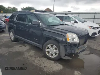 2015 GMC Terrain SLT with VIN 2GKFLXEK6F6328810, listed as a Copart auction lot 64132315 with 121,922 mi miles and Salvage title. Bid and sale history available at DreamBid. Image 4.