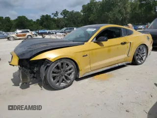 2015 Ford Mustang GT z VIN 1FA6P8CF9F5339152, wystawiony jako Copart lot #58765885 z przebiegiem 62 805 mil mil oraz Szkoda całkowita • Salvage title. Historia ofert i sprzedaży dostępna na DreamBid. Obrazek 1.