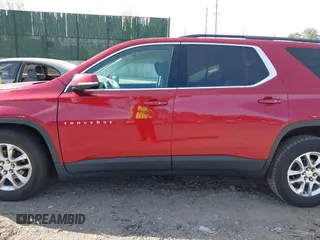 2020 Chevrolet Traverse LT Cloth with VIN 1GNEVGKW0LJ156045, listed as a IAAI auction lot 42050791 with 98,250 mi miles and . Bid and sale history available at DreamBid. Image 15.