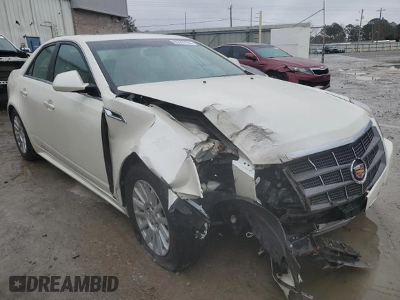 2011 Cadillac CTS Luxury with VIN 1G6DF5EY3B0138097, listed as a Copart auction lot 85510124 with 127,101 mi miles and Salvage title. Bid and sale history available at DreamBid. Image 4.