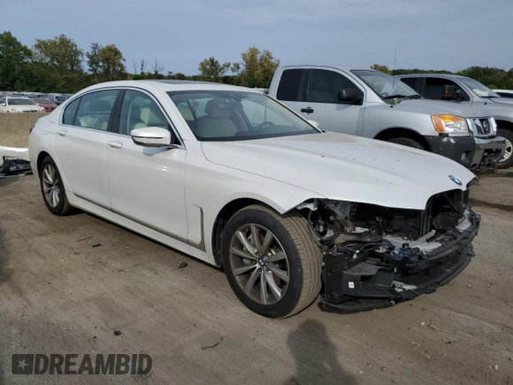 2021 BMW 7 Series 740i xDrive с VIN WBA7T4C00MCG02720, выставлен на аукционе Copart как лот 72033844 с пробегом 29 767 миль миль и Списание • Salvage title. История ставок и продаж доступна на DreamBid. Изображение 4.