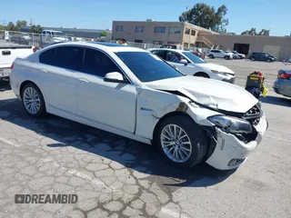 2014 BMW 5 Series 528i with VIN WBA5A5C51ED503444, listed as a IAAI auction lot 42537338 with 62,369 mi miles and . Bid and sale history available at DreamBid. Image 1.