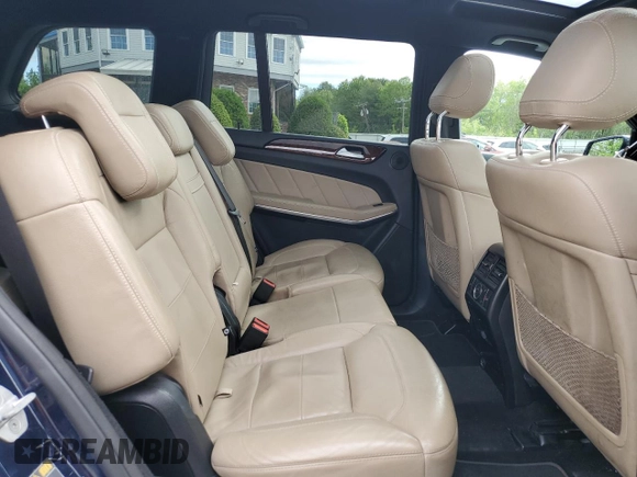 2014 Mercedes-Benz GL 450 z VIN 4JGDF7CE9EA425780, wystawiony jako Copart lot #56872475 z przebiegiem 99 911 mil mil oraz Czysty tytuł • Clean title. Historia ofert i sprzedaży dostępna na DreamBid. Obrazek 11.