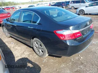 2014 Honda Accord LX with VIN 1HGCR2F35EA251129, listed as a IAAI auction lot 41963340 with 167,145 mi miles and . Bid and sale history available at carsss.com. Image 3.