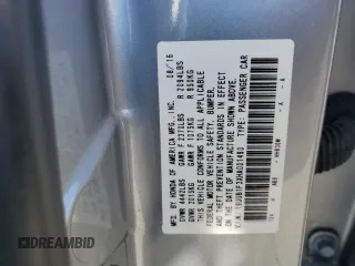 2017 Acura TLX with VIN 19UUB1F3XHA001490, listed as a Copart auction lot 58443345 with 92,609 mi miles and Salvage title. Bid and sale history available at DreamBid. Image 13.