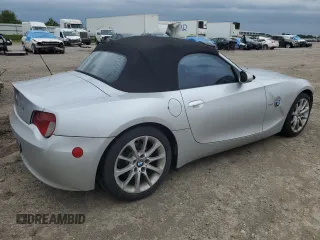 2007 BMW Z4 3.0i with VIN 4USBU33567LW73304, listed as a Copart auction lot 52391705 with 192,945 mi miles and Salvage title. Bid and sale history available at DreamBid. Image 3.