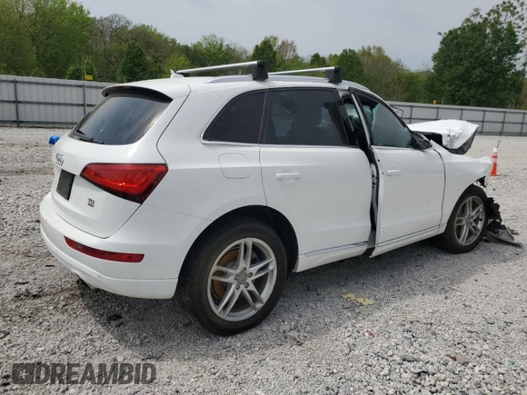 2014 Audi Q5 Premium Plus with VIN WA1CMAFP9EA054002, listed as a Copart auction lot 52947065 with Not provided miles and Clean title. Bid and sale history available at DreamBid. Image 3.
