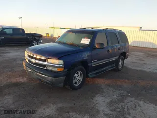 2003 Chevrolet Tahoe LS with VIN 1GNEC13V43R297842, listed as a IAAI auction lot 41653912 with 181,955 mi miles. Bid and sale history available at carsss.com. Image 2.