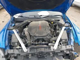 2019 Kia Stinger GT with VIN KNAE35LC7K6055087, listed as a IAAI auction lot 41574883 with 107,639 mi miles. Bid and sale history available at carsss.com. Image 10.