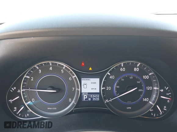 2012 Infiniti QX56 8-passenger with VIN JN8AZ2ND5C9716530, listed as a IAAI auction lot 42031101 with 153,432 mi miles and . Bid and sale history available at DreamBid. Image 7.
