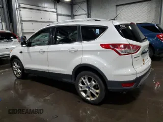 2014 Ford Escape Titanium with VIN 1FMCU9J94EUE52922, listed as a Copart auction lot 76987744 with 185,966 mi miles and Salvage Title. Bid and sale history available at carsss.com. Image 2.
