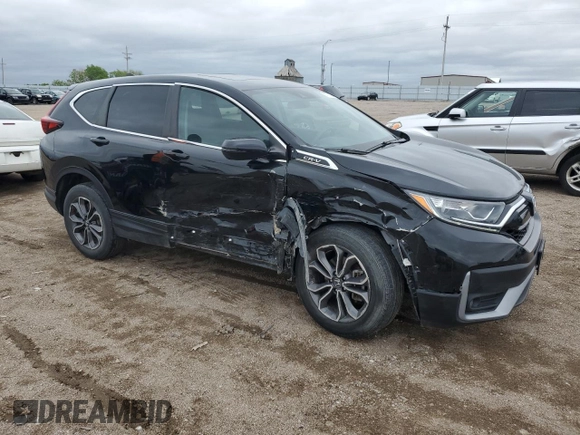 2020 Honda CR-V EX z VIN 2HKRW2H59LH648798, wystawiony jako Copart lot #57773295 z przebiegiem 25 206 mil mil oraz Szkoda całkowita • Salvage title. Historia ofert i sprzedaży dostępna na DreamBid. Obrazek 4.